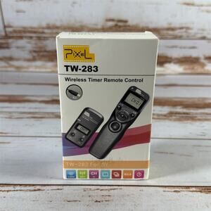 Pixel TW-283 S2 Wireless Timer Remote for Sony Cameras 300ft Range Used